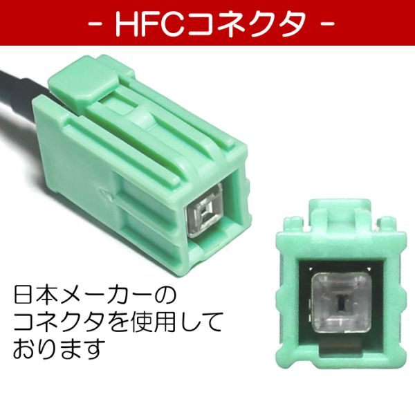 AVN-HS01F DAV-DS01F GPSアンテナ イクリプス 互換品 アースプレート セット 住友電装 HFCシリーズ sumitomo G23  コネクター ケーブル長さ3m 置き型 金属シート (45mm×45mm) 送料無料